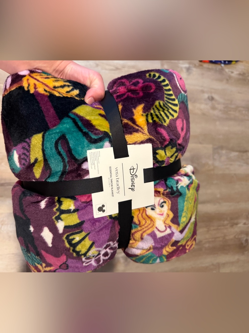 Disney hocus pocus Vera Bradley blanket NWT